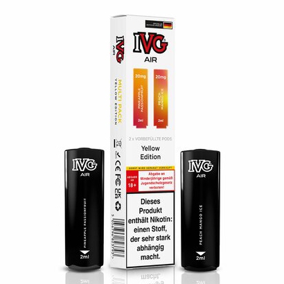 IVG Air Yellow Edition 20mg Prefilled Pods