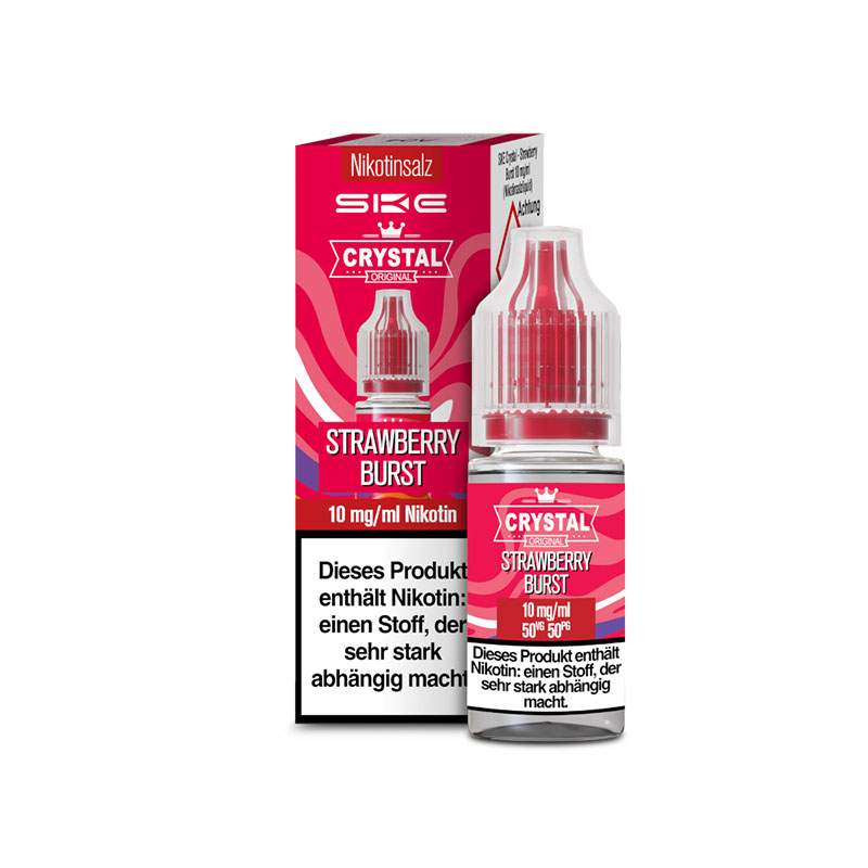 SKE Crystal Liquid Strawberry Burst 10 mg