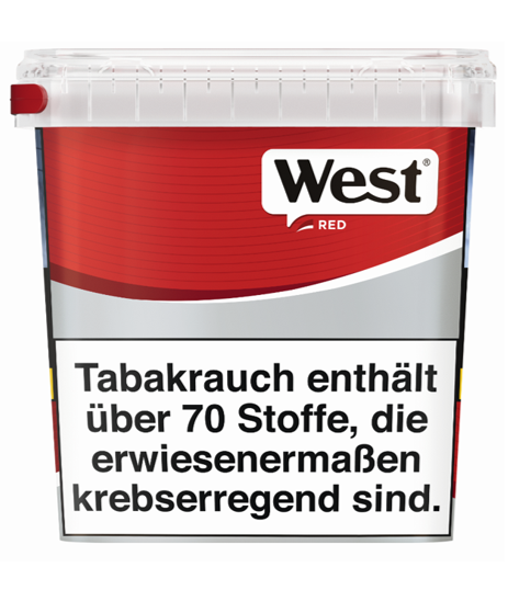 West Red Volume Tobacco Eimer