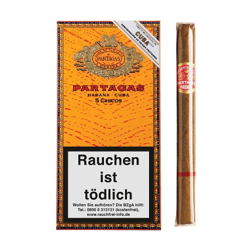 Partagas Chicos Zigarillos 5er Schachtel