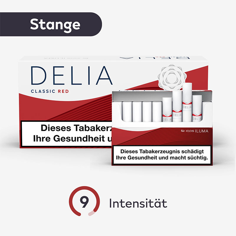 DELIA Classic Red Sticks Stange