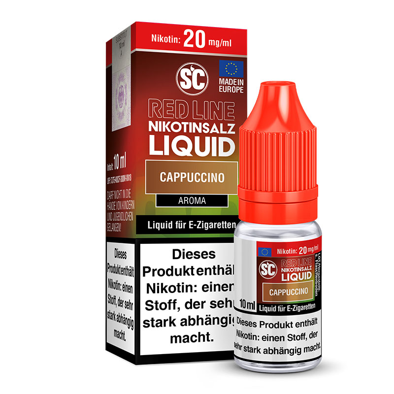 SC Red Line Cappuccino Nikotinsalz Liquid 20mg