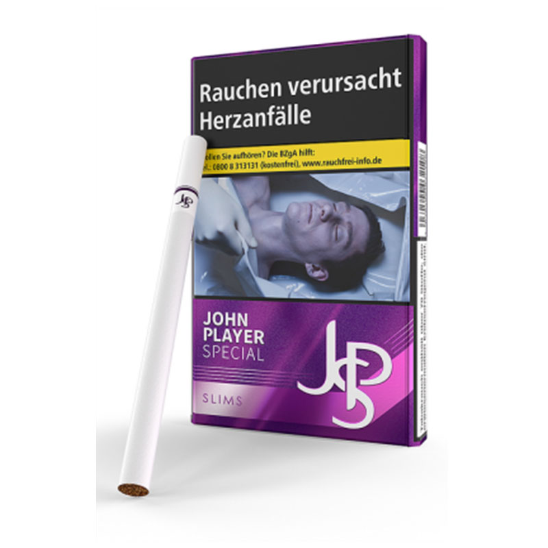 JPS Slims Purple Zigaretten