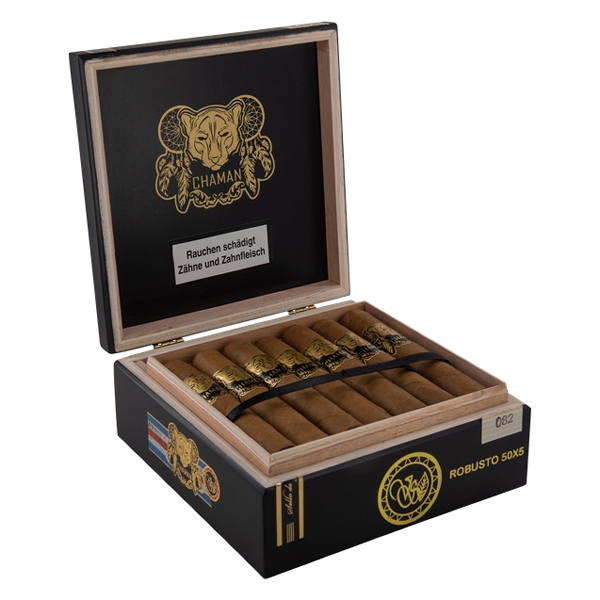 Vegas de Santiago Chaman Robusto Zigarren Kiste offen