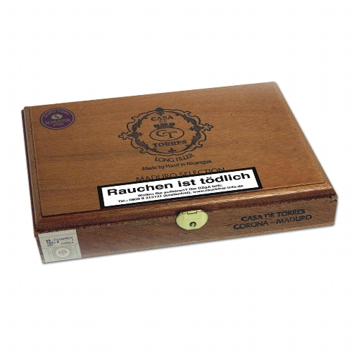 Casa de Torres Corona Maduro Zigarren 25er Kiste