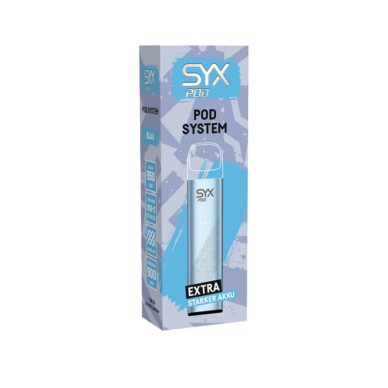 Syx Pod Blau E-Zigarette jetzt bestellen und losdampfen! Syx Pod Blau E-Zigarette jetzt bestellen und losdampfen!