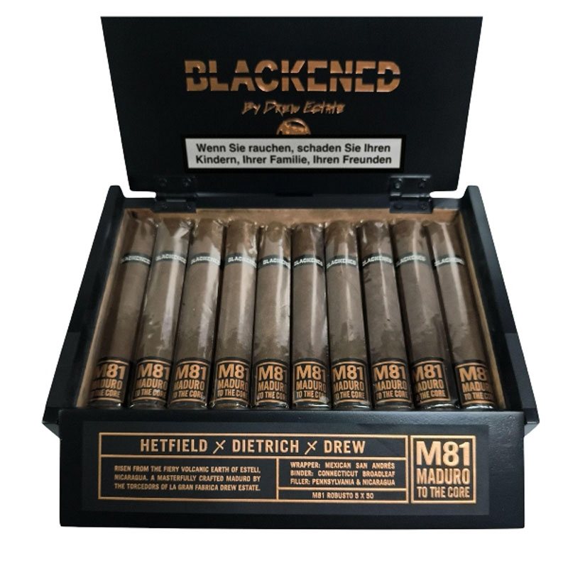 Drew Estate Blackened M81 Robusto Zigarren Kiste