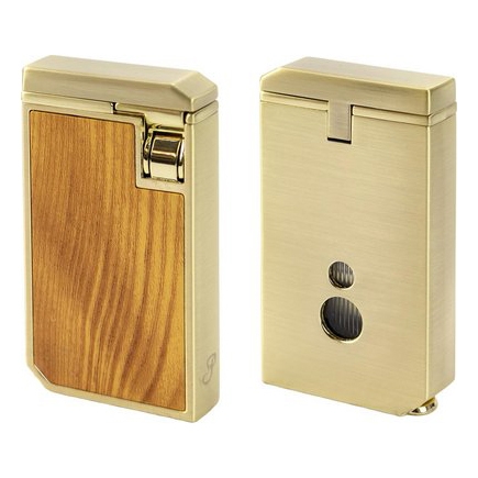 Passatore Sinclair Jet Zigarrenfeuerzeug mit Cutter Gold