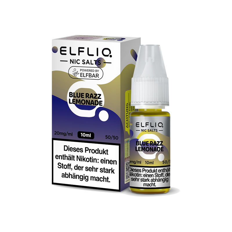 Elfbar Elfliq Blue Razz Lemonade 20mg Nikotinsalz