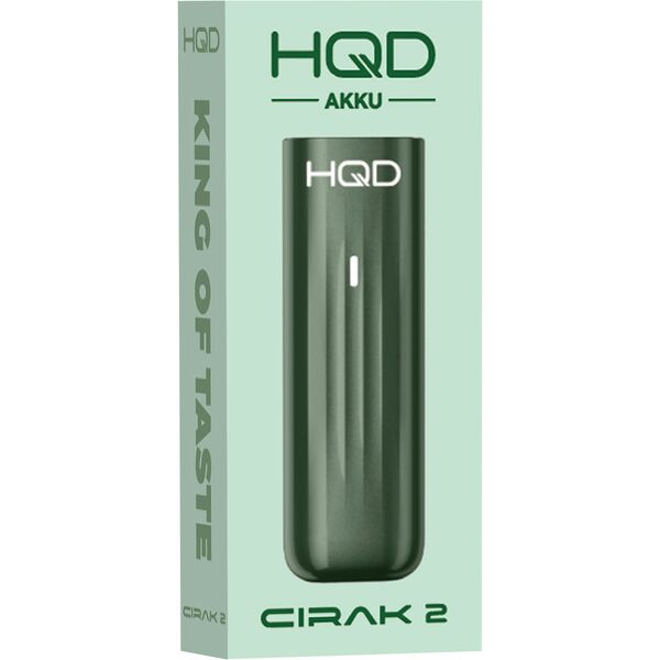 HQD Cirak 2 Green Akku E-Zigarette Packung