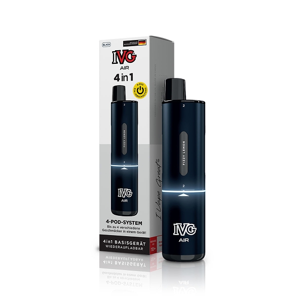IVG Air 4in1 Schwarz E-Zigarette