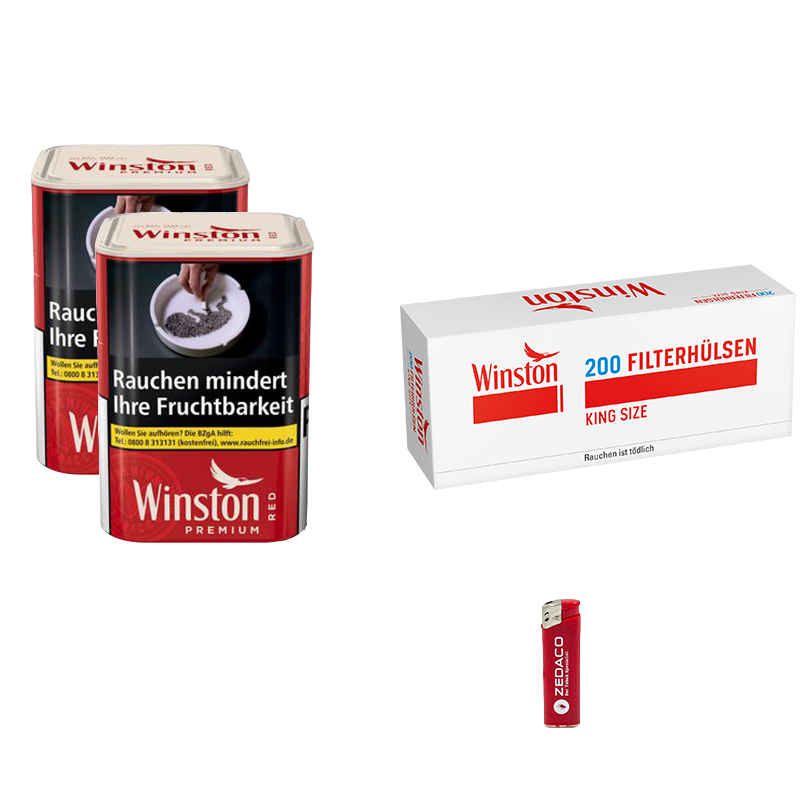 Winston Volumentabak Premium Red Dose Aktion Small