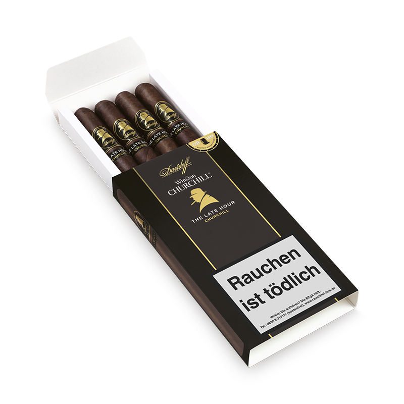 Davidoff Winston Churchill Late Hour Churchill Zigarren Schachtel