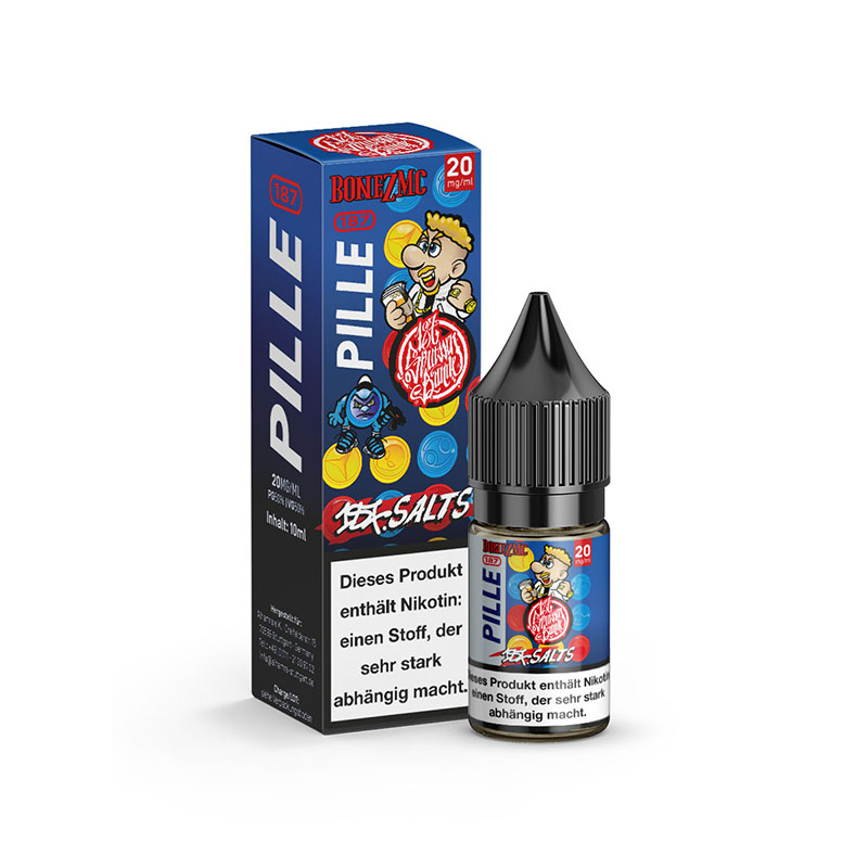 187 Salts Pille 20mg Nikotinsalz Liquid