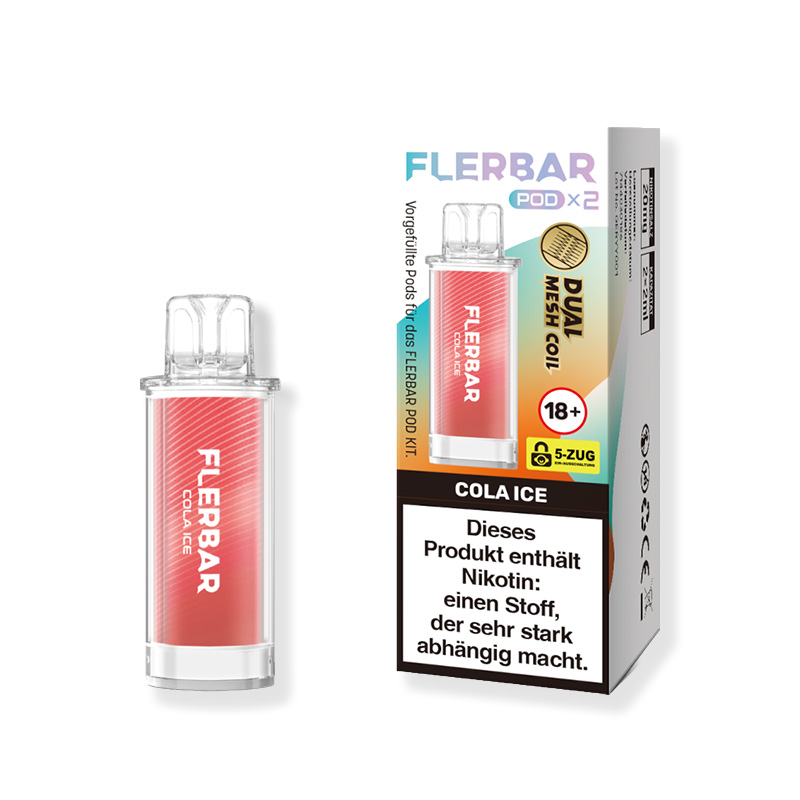 Flerbar Cola Ice 20mg Prefilled Pods