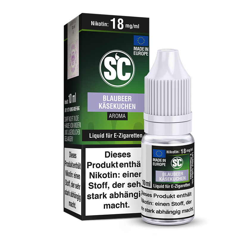 SC Blaubeer Käsekuchen 18mg Nikotinsalz Liquid
