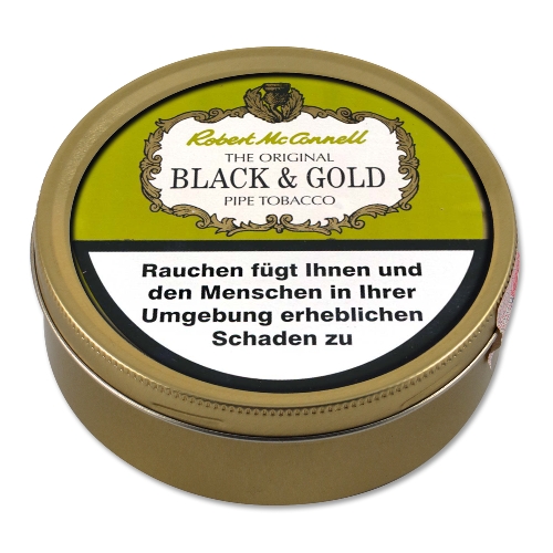 McConnell Black Gold Pfeifentabak Dose
