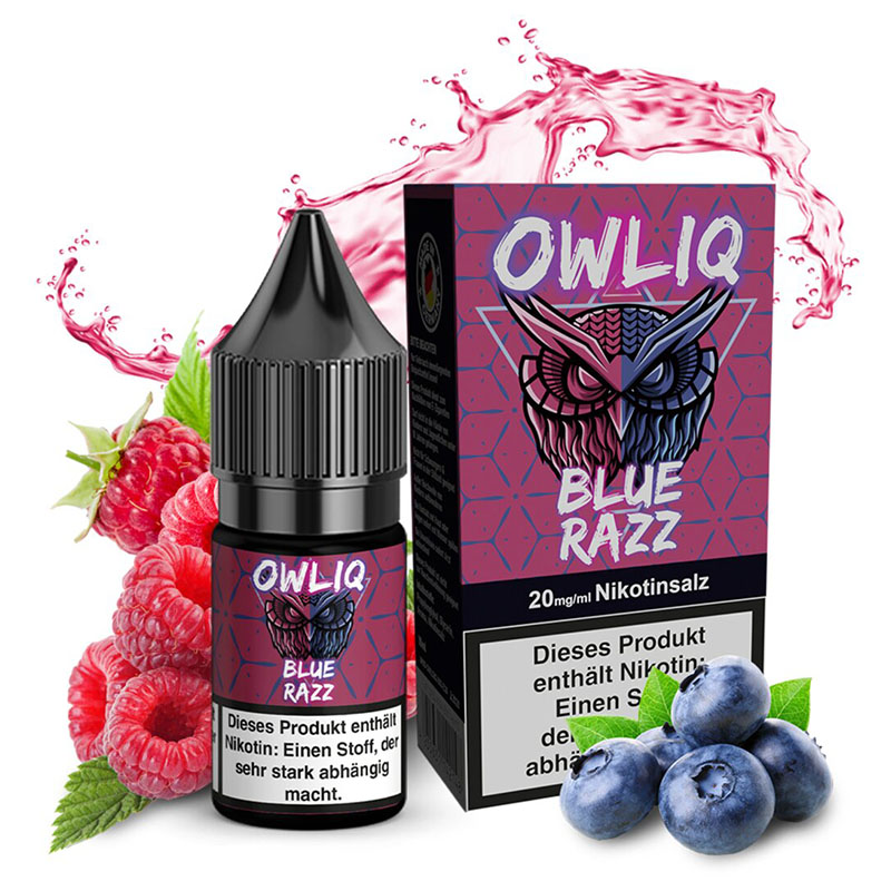 Owliq Blue Razz 20mg Nikotinsalz Liquid