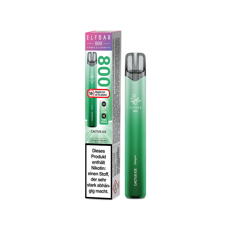 Elfbar 800 Cactus Ice 20mg Einweg E-Zigarette