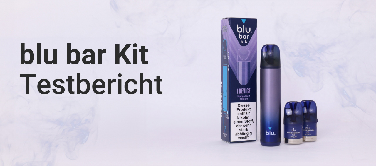 Der blu bar Kit Test Lohnt sich die wiederaufladbare E-Zigarette? Der blu bar Kit Test Lohnt sich die wiederaufladbare E-Zigarette?