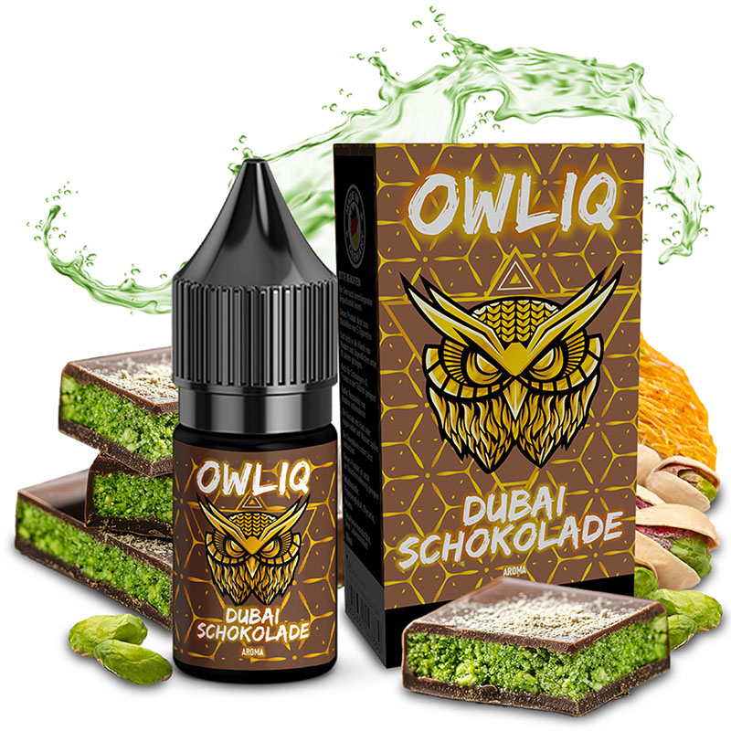 Owliq Dubai Schokolade 0mg Nikotinsalz Liquid