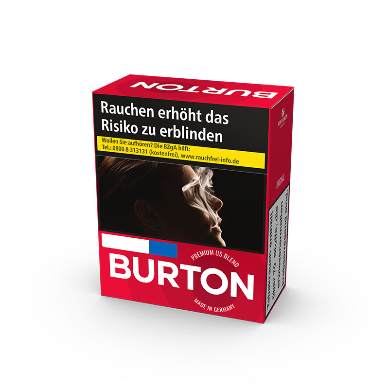 Burton Red XXXL Zigaretten Packung
