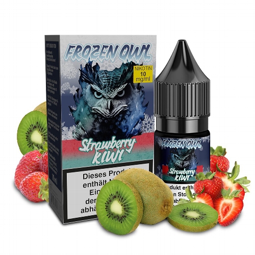 Frozen Owl Strawberry Kiwi 10mg Nikotinsalz Liquid