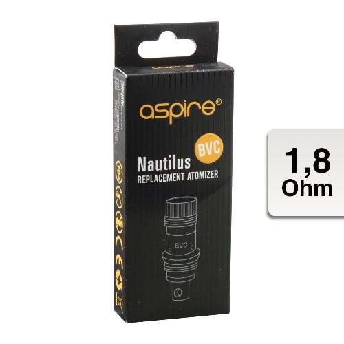 E-Clearomizercoil Aspire Nautilus 1,8 Ohm
