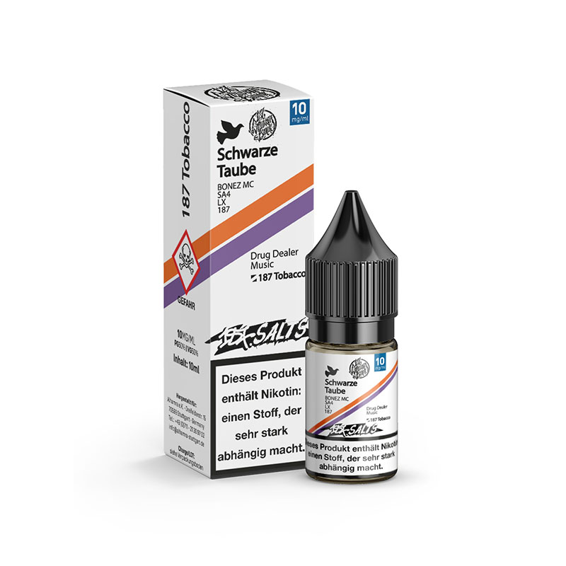 187 Salts Schwarze Traube 10mg Nikotinsalz Liquid