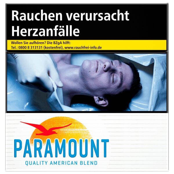 Parmount Blue 5XL Zigaretten Schachtel