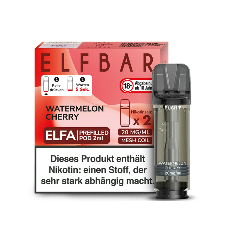 Elfbar Elfa Pods Watermelon Cherry - 20mg Nikotin