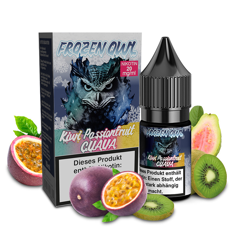Frozen Owl Kiwi Passionfruit Guava 20mg Nikotinsalz Liquid