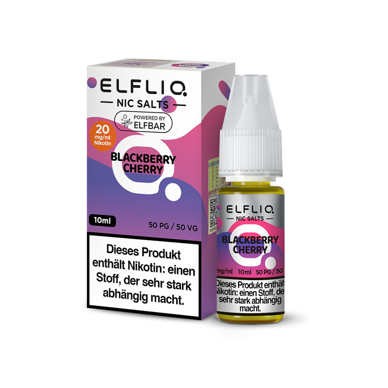Elfbar Elfliq Blackberry Cherry 20mg Nikotinsalz