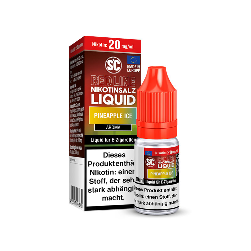 SC Red Line Pineapple Ice Nikotinsalz Liquid 20mg