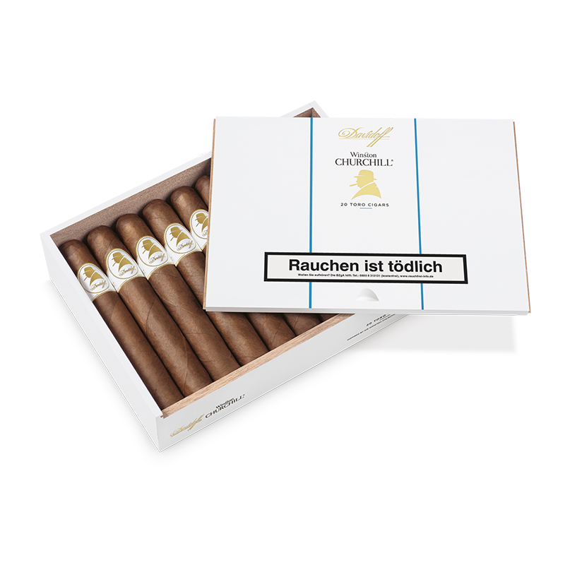 Davidoff Winston Churchill Toro Zigarren Kiste