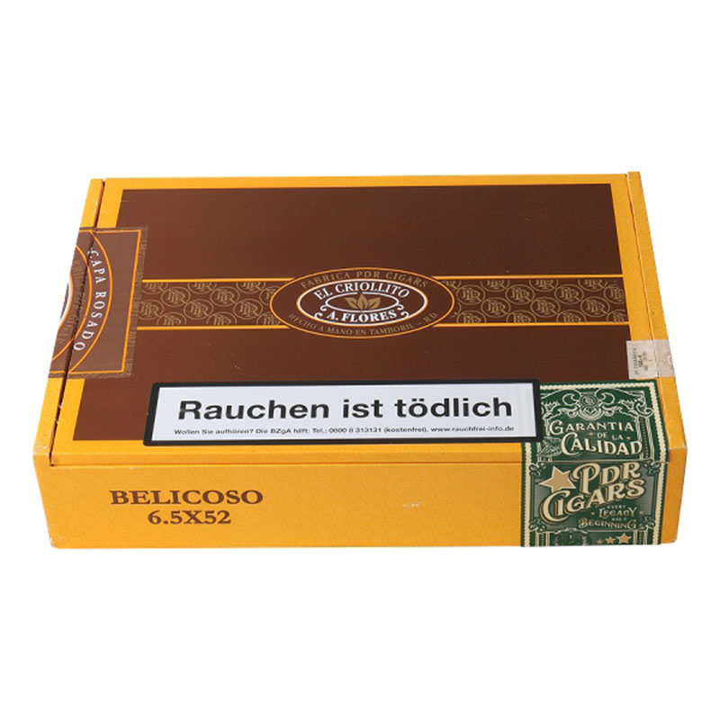 PDR El Criollito A Flores Rosado Belicoso Zigarren Kiste