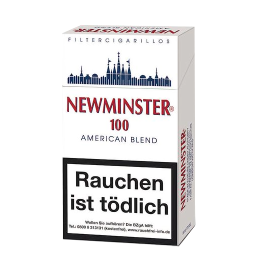 Newminster Zigarillos 100 Naturdeckblatt Stange