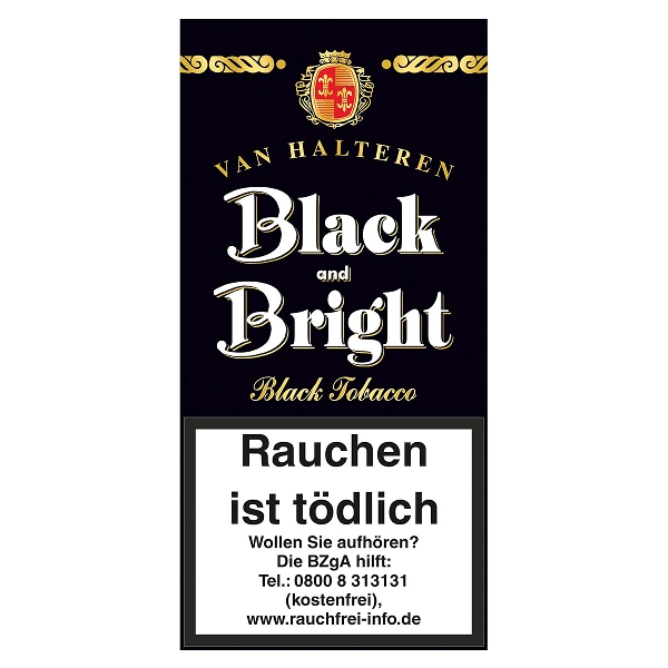 Van Halteren Black & Bright Pfeifentabak Pouch