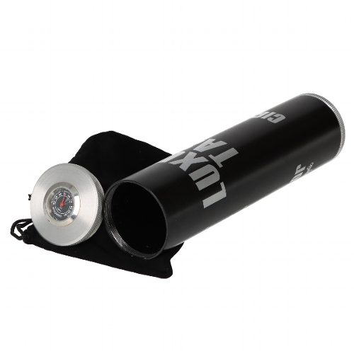 Angelo Reisehumidor Schwarz Silber offen