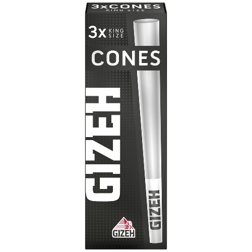 Gizeh Black Cones Tips Packung