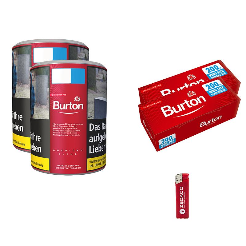 Burton Volumentabak Red L Dose Aktion Small