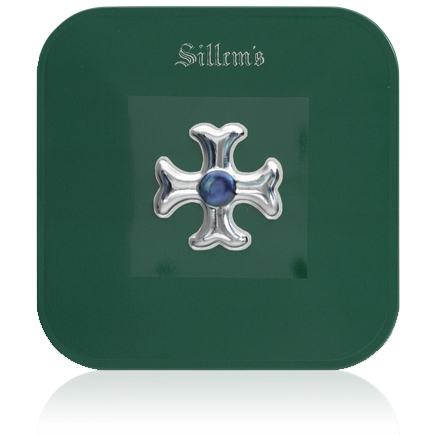 Sillem´s grün Schmuckdose Pfeifentabak