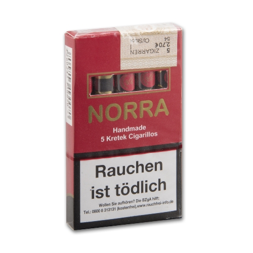 Norra Kretek Cigarillos Red 5er Packung
