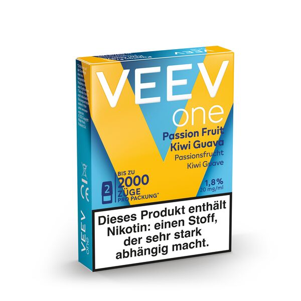Veev One Passionfruit Kiwi Guava 20mg Prefilled Pods