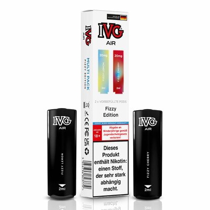 IVG Air Fizzy Edition 20mg Prefilled Pods
