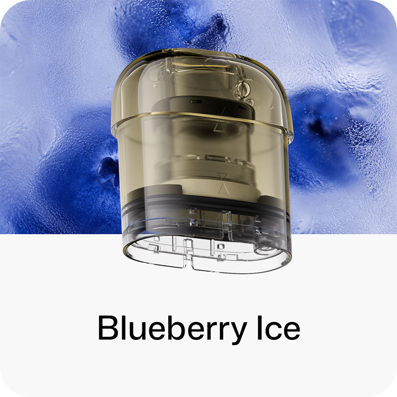 Grabit Max Blueberry Ice 20mg Prefilled Pods Packung