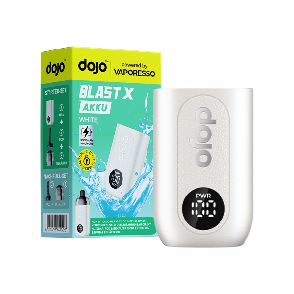 Dojo Blast X E-Zigarette Akkuträger White