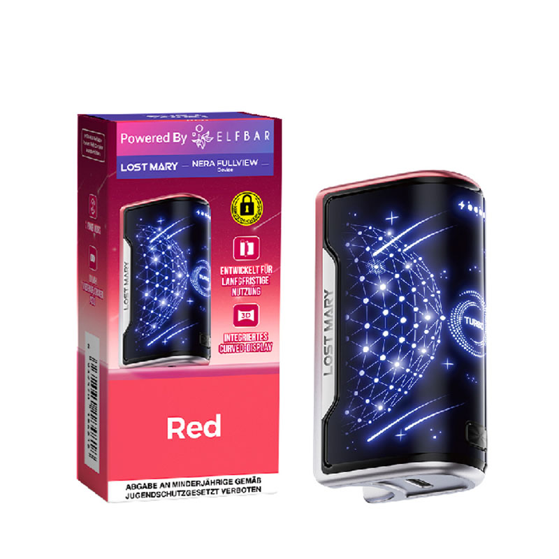 Lost Mary Nera Max 15K Red Device