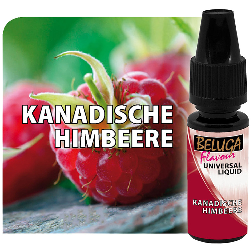 Beluga Flavour Liquid Kanadische Himbeere Medium 6mg