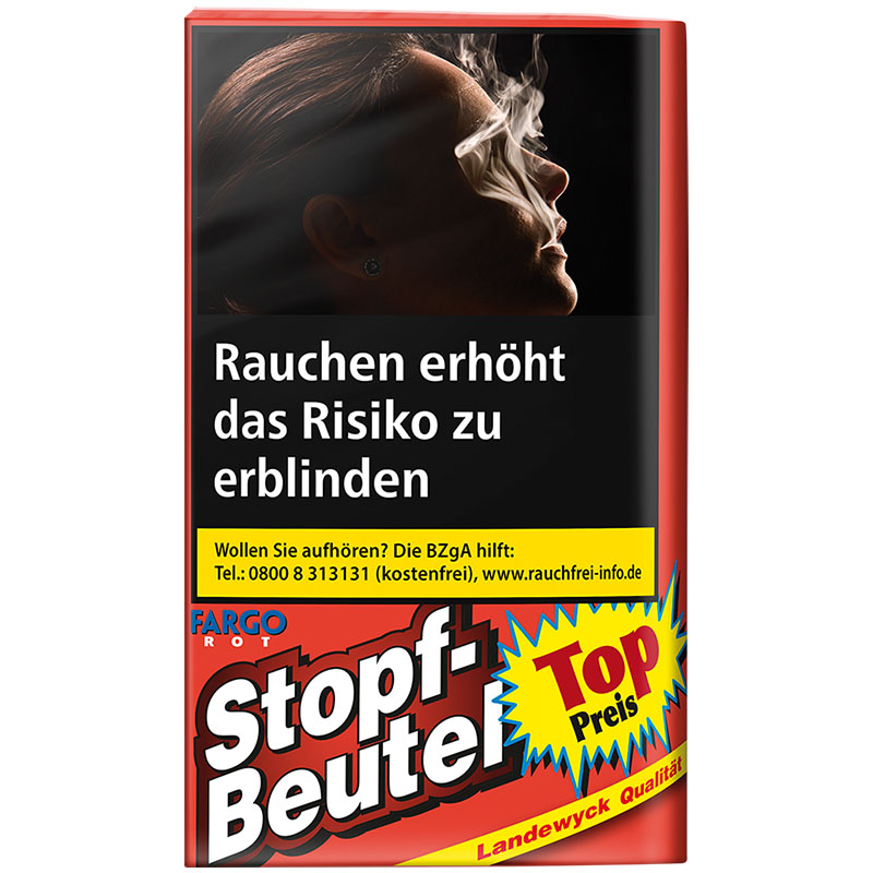 Fargo Rot Tabak Pouch